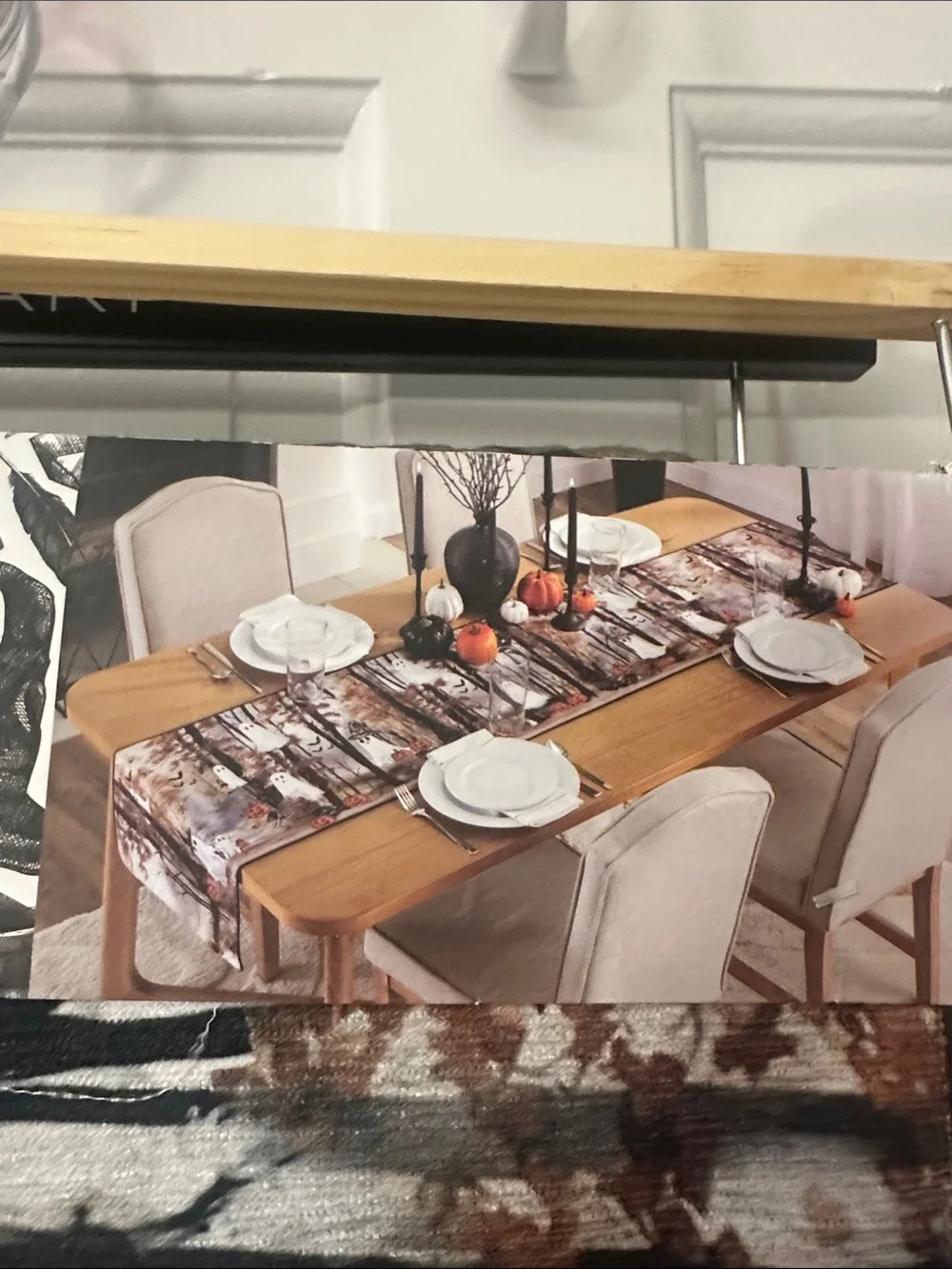 Tahari Halloween 👻 table runner